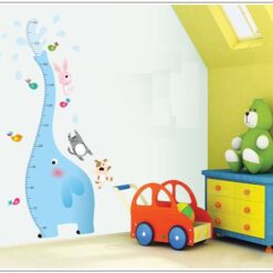 Muursticker Olifant Groeimeter