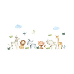 Alternative view of Muursticker Blije Dieren