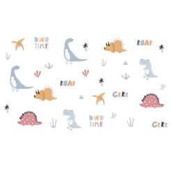 Alternative view of Muursticker Dino Time