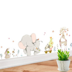 Muursticker Olifant